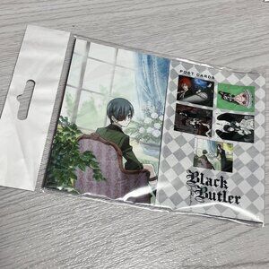 Black butler postcard set